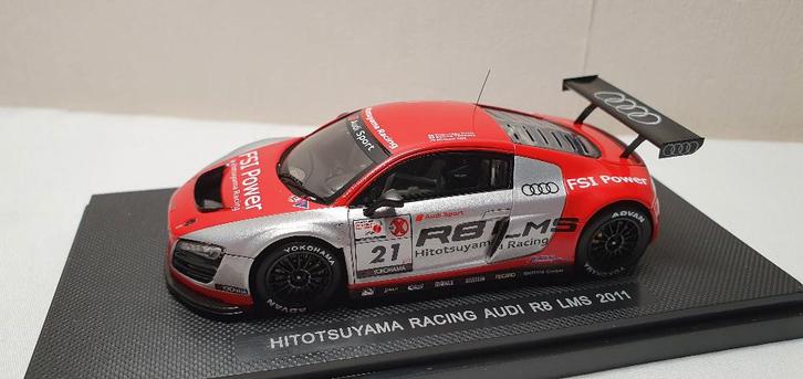 Ebbro Audi R8 LMS 2011 Hitotsuyama racing, Hobby en Vrije tijd, Modelauto's | 1:43, Nieuw, Auto, Overige merken, Ophalen of Verzenden