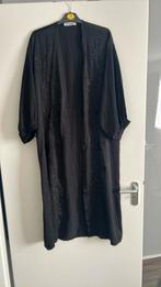 Zwarte open kimono, Kleding | Dames, Ophalen of Verzenden, Zo goed als nieuw, Zwart, Jas of Mantel