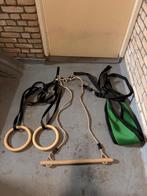 Romeinse ringen, trapeze, schommel, Kinderen en Baby's, Speelgoed | Buiten | Speeltoestellen, Ophalen of Verzenden, Zo goed als nieuw