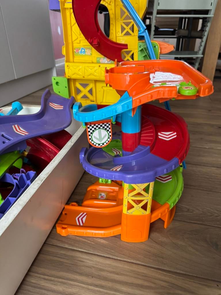 Vtech Toettoet baan., Kinderen en Baby's, Speelgoed | Vtech, Ophalen, Zo goed als nieuw, 6 maanden tot 2 jaar