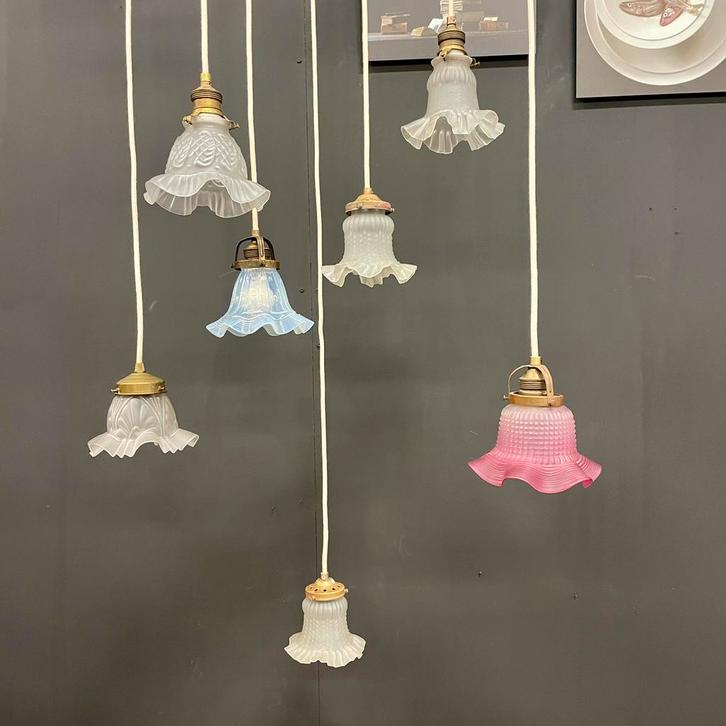 Meerdere modellen kleuren Lampen Tussen €50 - €65 Hanglampen, Huis en Inrichting, Lampen | Hanglampen, Zo goed als nieuw, Minder dan 50 cm