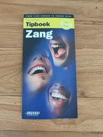 Tipboek Zang - Hugo Pinksterboer, Artiest, Hugo Pinksterboer, Ophalen of Verzenden, Zo goed als nieuw
