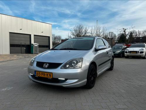 Honda Civic 1.4 Sport 3DR 2004 Grijs, Auto's, Honda, Particulier, Civic, ABS, Airbags, Airconditioning, Bluetooth, Boordcomputer