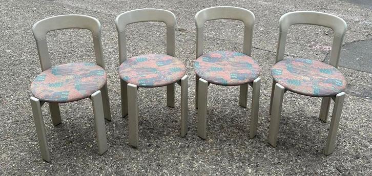 28 x Bruno Rey - Kusch & Co stoelen, Huis en Inrichting, Stoelen, Zo goed als nieuw, Eén, Hout, Bruin, Ophalen of Verzenden