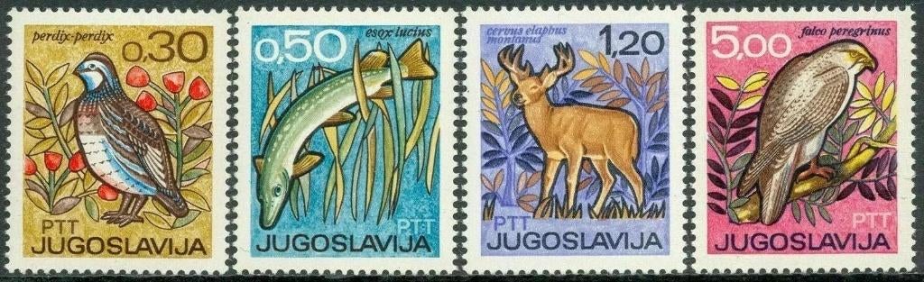 JOEGOSLAVIË 58 - Dieren, Postzegels en Munten, Ophalen of Verzenden, Postfris, Dier of Natuur
