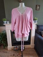 Yoek roze combi top vest M 44 top kwaliteit 2 delig, Yoek, Verzenden, Maat 42/44 (L), Roze