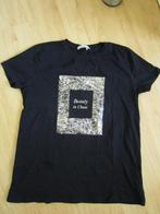Stradivarius maat M - shirt Beauty in Chaos, Maat 38/40 (M), Zwart, Ophalen of Verzenden, Zo goed als nieuw