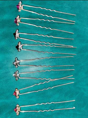 Haarspelden met Bloemen Bijou - Nieuw! beschikbaar voor biedingen