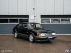 Saab 900 Turbo Aero Coupe '88 l Schuifdak l Groot onderhoud, Auto's, Saab, Voorwielaandrijving, 4 cilinders, Zwart, Leder