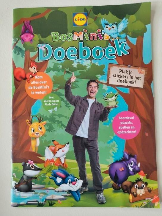 Bosmini Doeboek Lidl - Leuk en Leerzaam!, Boeken, Kinderboeken | Jeugd | onder 10 jaar, Zo goed als nieuw, Sprookjes, Ophalen of Verzenden