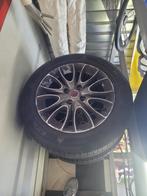 Fiat Punto Evo 2010 - 4 Velgen met Banden, Auto-onderdelen, Banden en Velgen, Ophalen, Gebruikt, 15 inch, Banden en Velgen