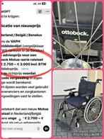 Rolstoel Otto Bock met een nieuwprijs vanaf €2750 nu gebruik, Duitsland, Otto Bock, Handbewogen rolstoel, Gebruikt