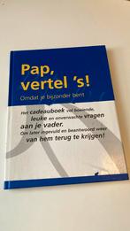 Eddy van Vliet - Pap, vertel 's!, Boeken, Nieuw, Eddy van Vliet, Ophalen of Verzenden, Ontwikkelingspsychologie