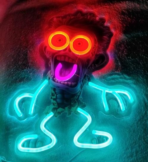 Neon LED verlichting ´Crazy´ intensiteit schakelaar, Verzamelen, Merken en Reclamevoorwerpen, Nieuw, Lichtbak of (neon) lamp, Ophalen of Verzenden