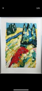 Jan Cremer -Fiume Azzuro  Gesigneerd Oplage 7/150 Met lijst, Ophalen