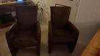 Eetkamer stoelen, Huis en Inrichting, Stoelen, Ophalen of Verzenden, Zo goed als nieuw, Bruin, Vier