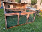 Konijnenhok douglas hout, Dieren en Toebehoren, Knaagdieren en Konijnen | Hokken en Kooien, Minder dan 60 cm, 110 cm of meer, Ophalen of Verzenden