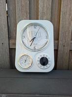 Riviera maison keuken klok met klein defect, Huis en Inrichting, Woonaccessoires | Klokken, Ophalen of Verzenden, Gebruikt, Wandklok