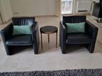 Mooie Leolux fauteuils, Huis en Inrichting, Fauteuils, Ophalen, Minder dan 75 cm, Leer, Zo goed als nieuw