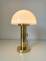 Fraaie Vintage mushroom tafellamp, Glashütte, Duitsland ’70s, Vintage retro midcentury Deen german design antiek, Variavintage