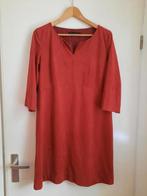 Suede look roest rode Steps jurk herfst jurk, mt XL, Knielengte, Ophalen of Verzenden, Steps, Zo goed als nieuw