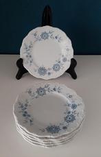 Zes Bavarian Blue bordjes, Huis en Inrichting, Keuken | Servies, Ophalen of Verzenden, Zo goed als nieuw, Bord(en), Overige stijlen