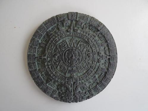 Maya Azteken Inca Kalender gips, Antiek en Kunst, Kunst | Niet-Westerse kunst, Ophalen of Verzenden