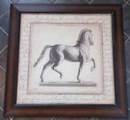 Klassieke afbeelding Statuesque Horse., Ophalen, Zo goed als nieuw