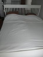 Wit tweepersoonsbed met lades 180 x 200 cm, Huis en Inrichting, Slaapkamer | Bedden, Ophalen, Wit, Tweepersoons, Zo goed als nieuw