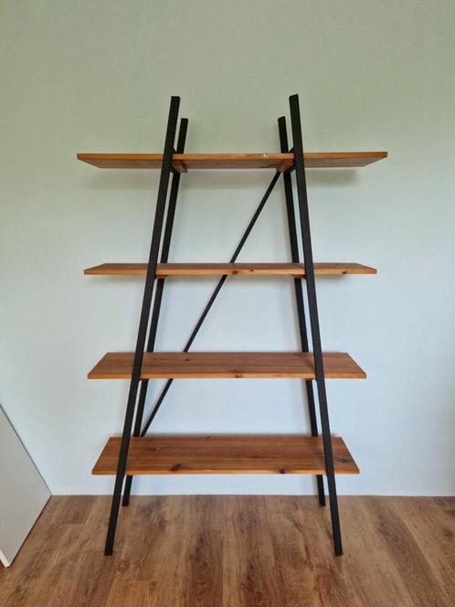 Industriele boekenkast (164x100x30cm), Huis en Inrichting, Woonaccessoires | Wandplanken en Boekenplanken, Zo goed als nieuw, Ophalen