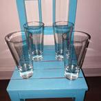 Friesche vlag latte macchiato glazen 4 stuks, Huis en Inrichting, Keuken | Servies, Ophalen, Glas of Glazen, Overige stijlen, Glas