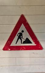 GROOT vintage verkeersbord (GRATIS verzending), Ophalen of Verzenden, Gebruikt