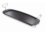 Weber Q100 plancha grillplaat, Ophalen of Verzenden, Zo goed als nieuw