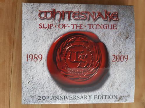 Whitesnake- Slip Of The Tongue 20th Anniversary cd/dvd nieuw, Cd's en Dvd's, Cd's | Hardrock en Metal, Zo goed als nieuw, Verzenden