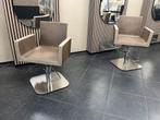 2 supermooie kapperstoelen pompstoelen, Werkplek, Ophalen, Nieuw zonder verpakking, Inrichting