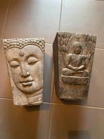 Boeddha Bloempotten - Set van 2, Gebruikt, Minder dan 30 cm, Minder dan 60 cm, Vierkant