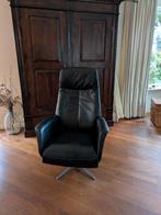 relaxstoel, Huis en Inrichting, Ophalen, Minder dan 75 cm, Leer, Zo goed als nieuw