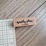 Cat's on appletrees,  weekly plan, Hobby en Vrije tijd, Stempelen, Verzenden, Zo goed als nieuw, Clearstamp