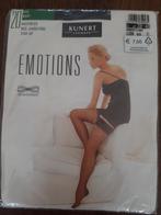 Kunert emotions stay ups graphit 20d schoenmaat 38-40, Maat 36/38 (S), Verzenden, Zwart, Nieuw