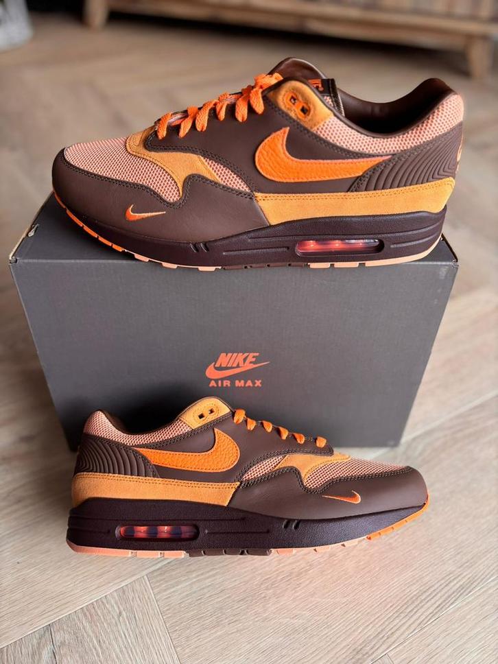 Nike Air Max1 King’s Day / Mt 46, Kleding | Heren, Schoenen, Nieuw, Sneakers of Gympen, Bruin, Ophalen of Verzenden
