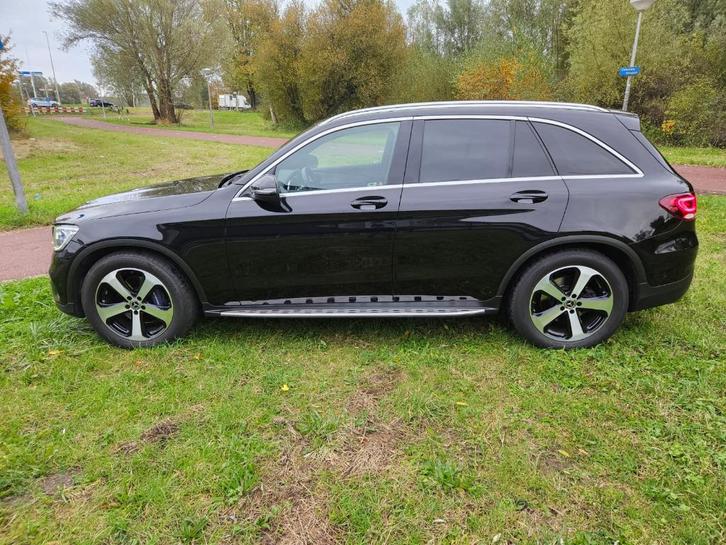 Mercedes-Benz GLC 200 197pk 9G-TRONIC 2020 Zwart, Auto's, Mercedes-Benz, Bedrijf, GLC, ABS, Achteruitrijcamera, Adaptieve lichten