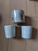 GRATIS bloempotten, Tuin en Terras, Bloempotten, Ophalen, Overige materialen, Gebruikt, Rond