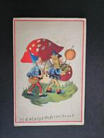 Oude Ansichtkaart - Hartelijk Gefeliciteerd, Verzenden, 1940 tot 1960, Overijssel