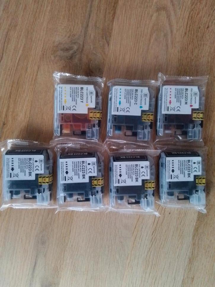 Inktcartridges voor Brother printer (BLC223), Computers en Software, Netwerkkaarten, Nieuw, Ophalen of Verzenden
