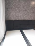 Boxspring 180x200 cm Donkergrijs - Zonder Topmatras, Ophalen, Gebruikt