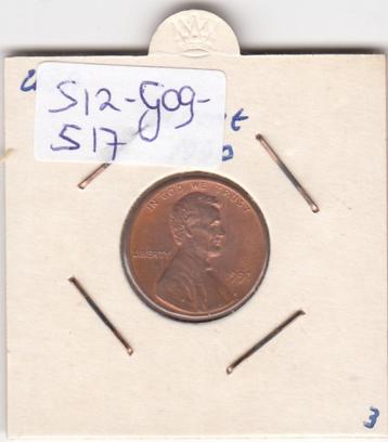 S12-G09-0517 Verenigde Staten 1 cent 1990  KM# 201b UNC   beschikbaar voor biedingen