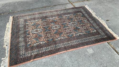 Perzisch handgeknoopt tapijt,Pakistan,wol,130x190, Huis en Inrichting, Stoffering | Tapijten en Kleden, Gebruikt, 100 tot 150 cm