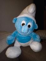 Vintage smurf. Een grote pluche smurf., Verzamelen, Smurfen, Ophalen of Verzenden, Zo goed als nieuw