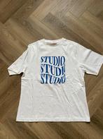 Studio Anneloes shirt wit met kobalt print mt L, Kleding | Dames, Studio Anneloes, Wit, Maat 42/44 (L), Ophalen of Verzenden