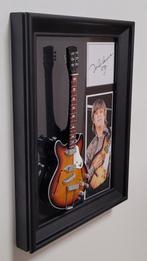 John Lennon The Beatles lijst met gitaar van hout decoratie